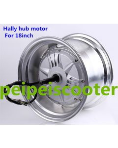 18inch 18 inch Stronger power 800w-1200w BLDC brushless non-gear hally hub wheel motor for scooter phub-183