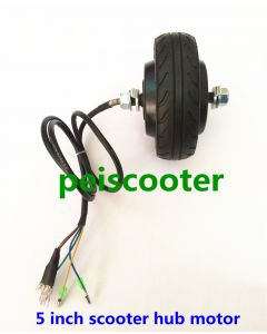 5 inch 5inch BLDC double shaft brushless gearless hub motor for scooter skateboard motor phub-52