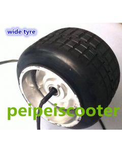8.5 inch super wide tire balance scooter one-wheel dc brushless gearless double shafts hub wheel motor phub-177