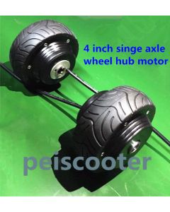 4 inch BLDC brushless gearless hub motor for scooter skateboard motor phub-207