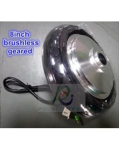8 inch 8inch single shaft brushless gear dc hub motor for skateboard hub motor diy with tyre and hall sensor phub-97